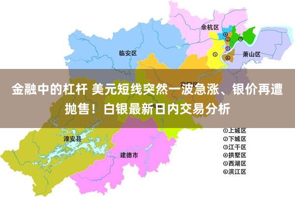 金融中的杠杆 美元短线突然一波急涨、银价再遭抛售！白银最新日内交易分析